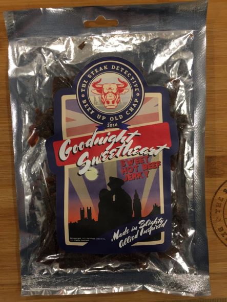 TSD Beef Jerky - "GOOD NIGHT SWEET HEART" Sweet Hot Flavour