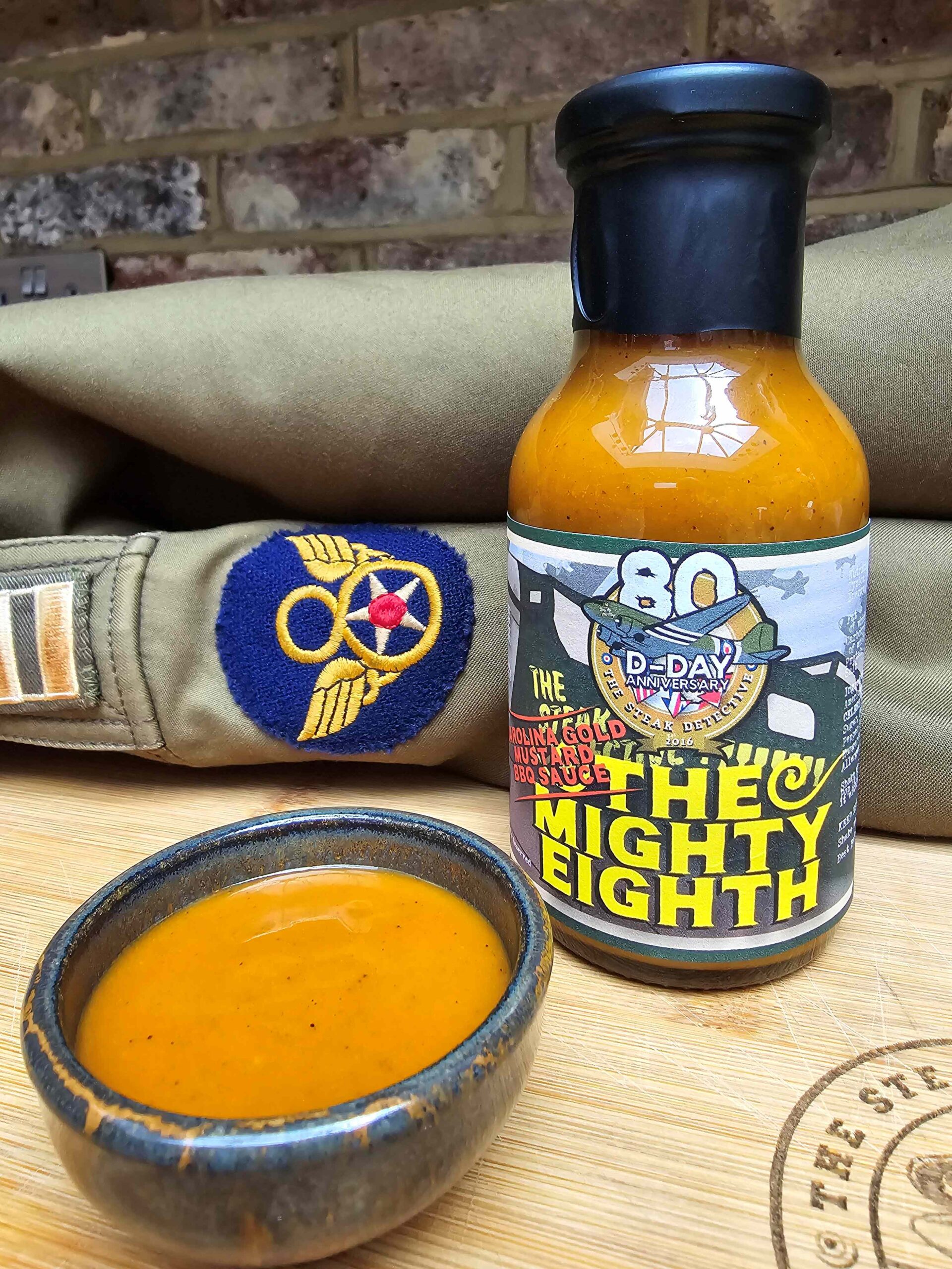 NEW!! THE MIGHTY EIGHTH - CAROLINA GOLD MUSTARD BBQ SAUCE 250ML - Image 3