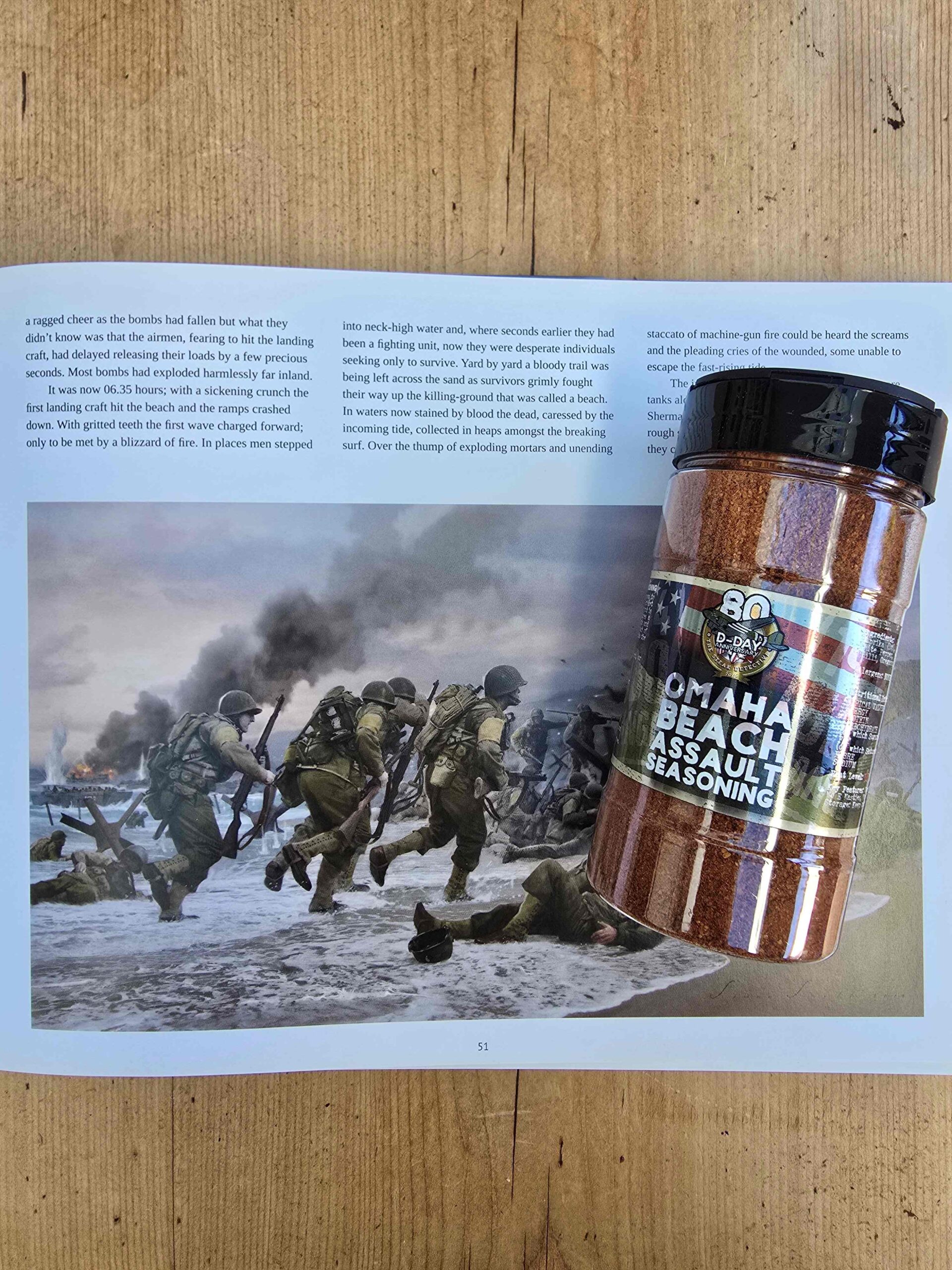 THE STEAK DETECTIVE OMAHA BEACH SEASONING RUB - LARGE REFILL PACK 200G - Image 2